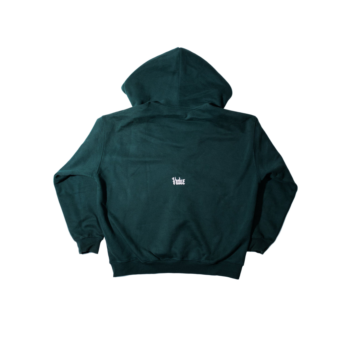 Double Zip Bull Rider Hoodie (Green)