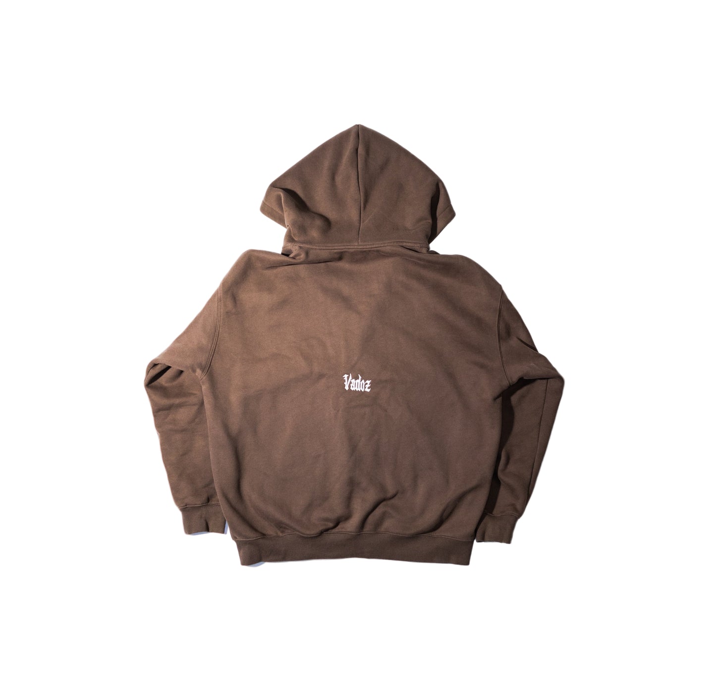 Double Zip Bull Rider Hoodie (Brown)