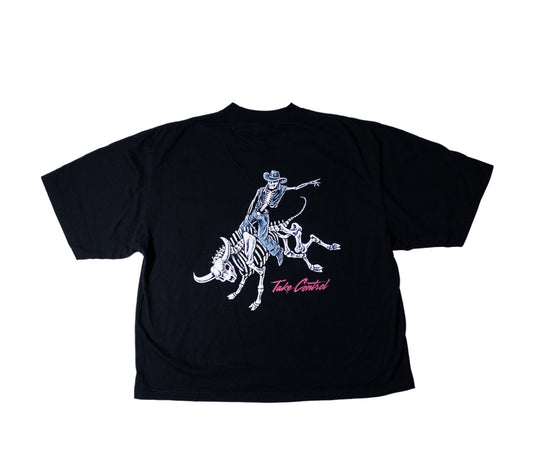Classic Bull Rider Tee (Black)